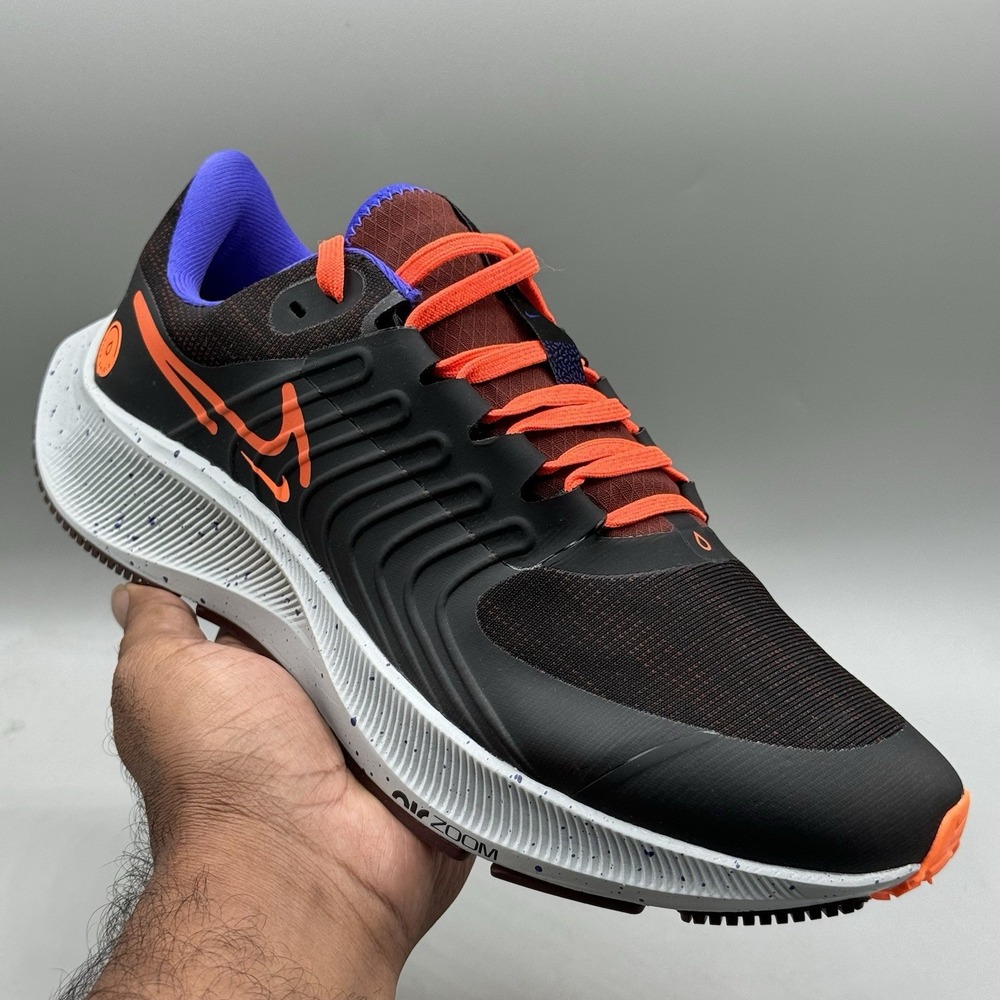 Nike Men Size  7.5 Sneakers Air Zoom Pegasus 38 Shield Black  DC4073-003 New